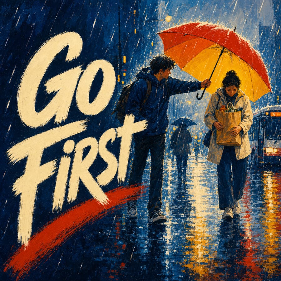 Square · social — Go First series